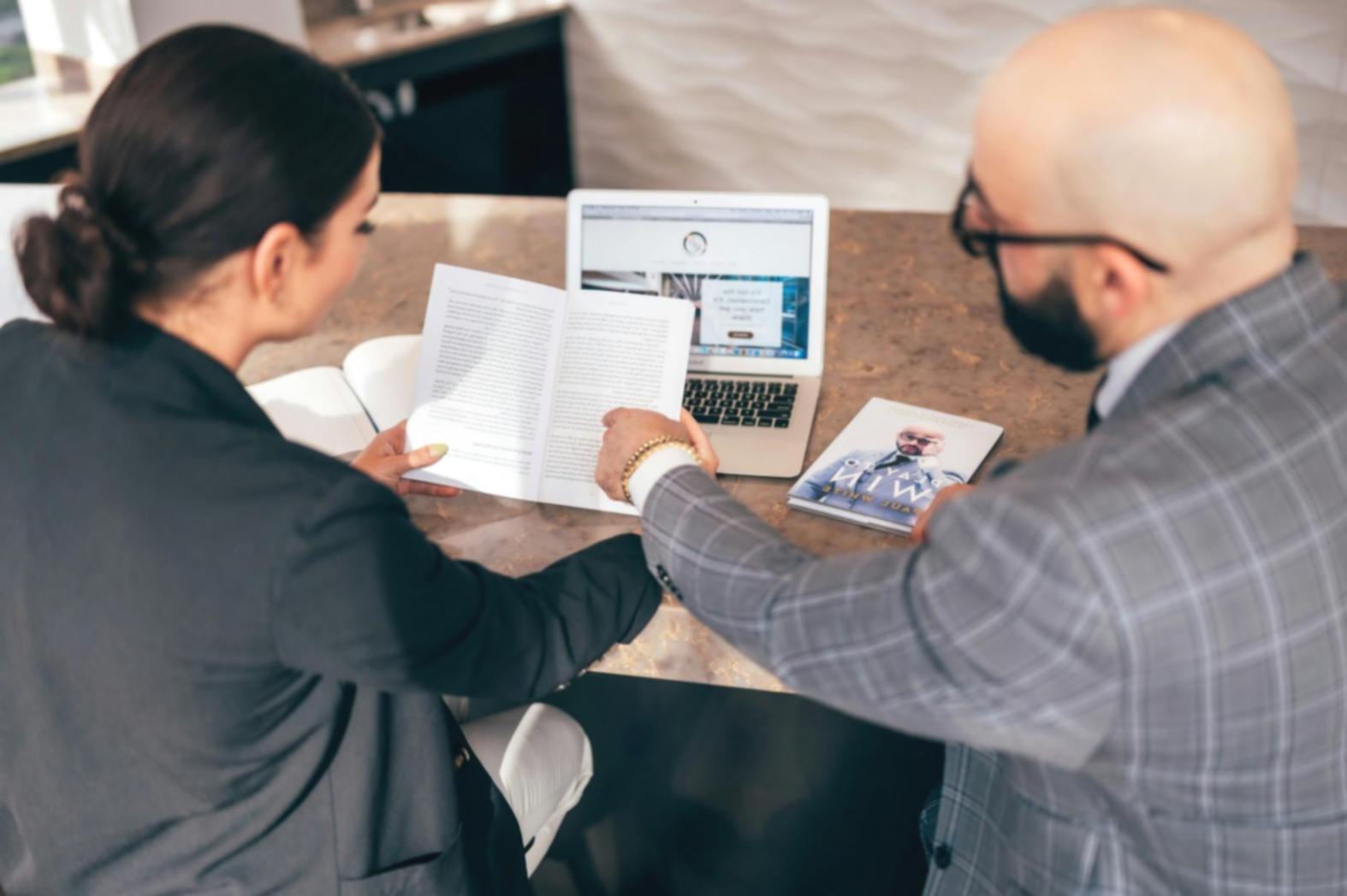 Financial planning workshop with investment education materials